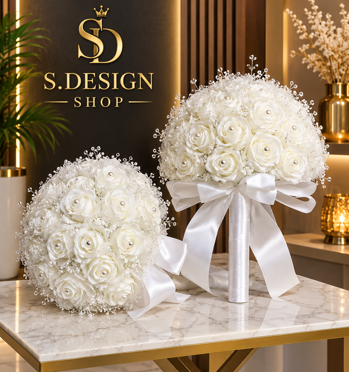 Création de bouquets de fleurs